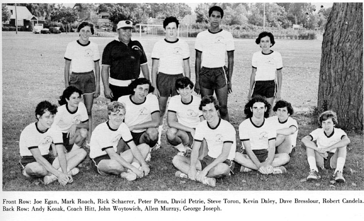 Rutherford High School 1973 Cross Country Team