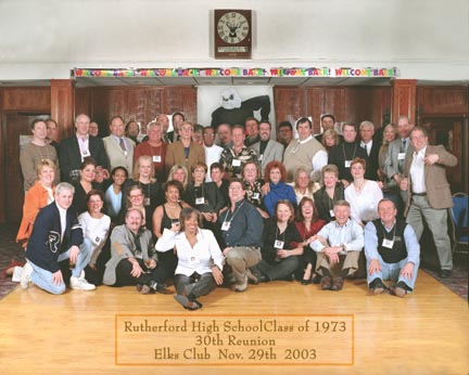 30th Reunion 11/29/2003